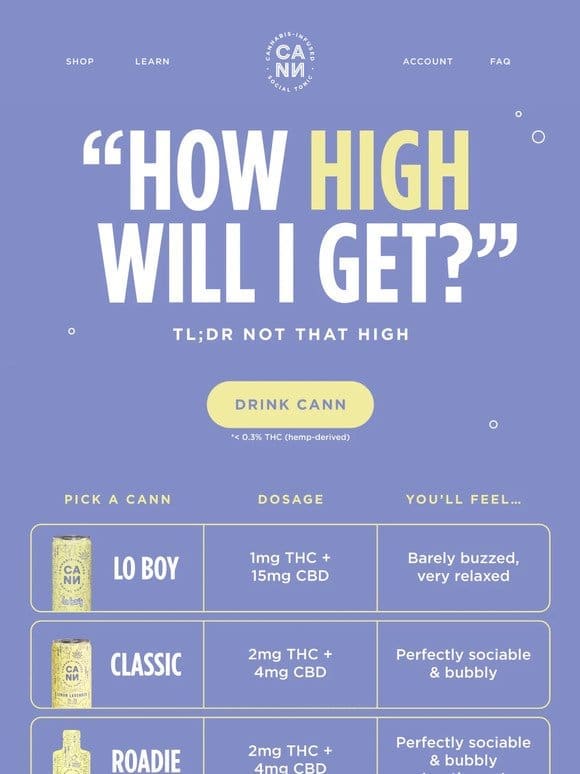 how high will i get?