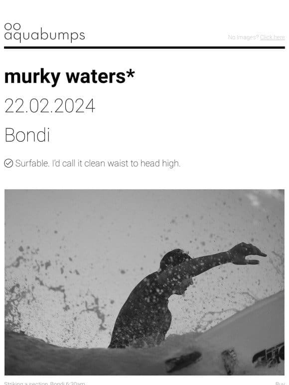 : : murky waters*