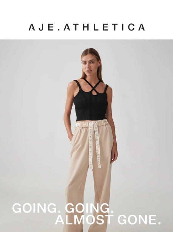 —， The Logo Belted Pant Is (Almost) Sold Out