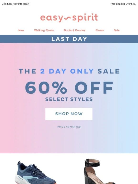 ⏰ Final Hours: 60% OFF Sale