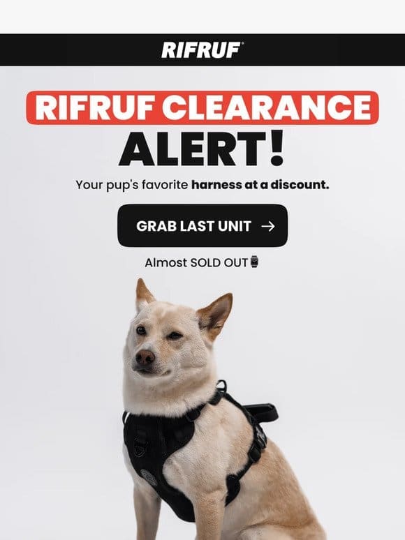 ⚠️ Hurry! Our Harness is Going on Clearance!