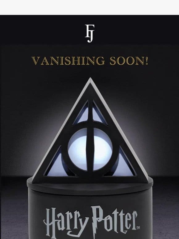 ⚡ Harry Potter Collection Vanishing Soon!