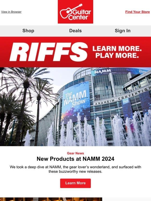 ✨ Everything new from NAMM