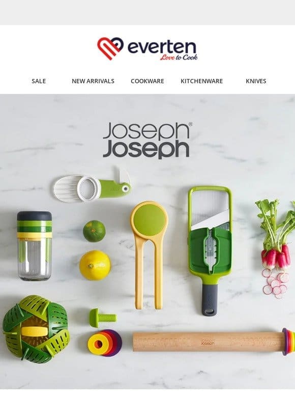 ✨ Upgrade your kitchen with Joseph Joseph