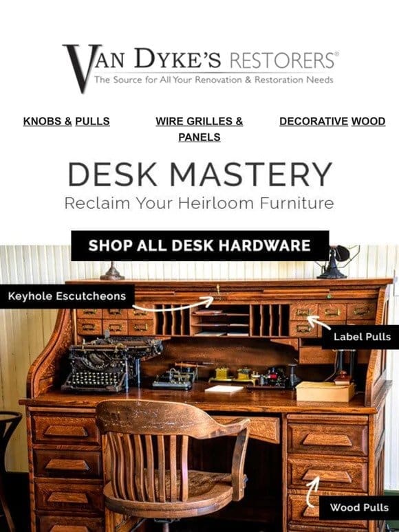 ✨ Vintage Desk Restoration: the Art of Preserving Charm