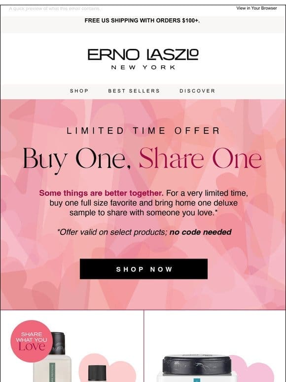 ❤️ From Erno Laszlo， With Love