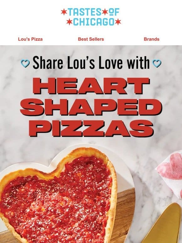 ❤️ It’s Heart-Shaped Pizza Season!