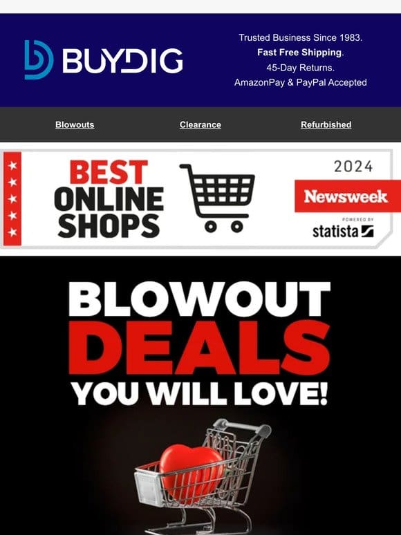 ❤️Blowout Deals You Will Love!