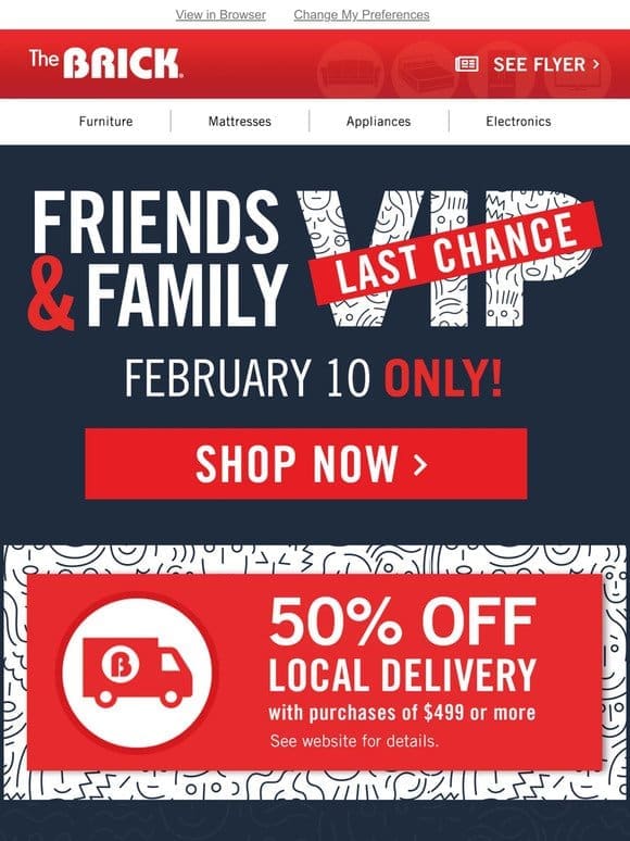 ⭐⭐⭐ Last Chance! Friends & Family – Today Only