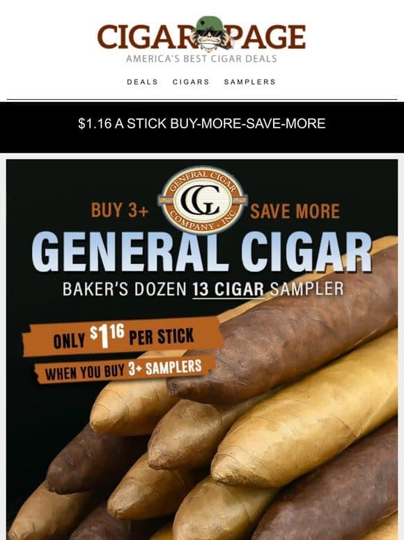 $1.16 from the makers of Cohiba & Punch