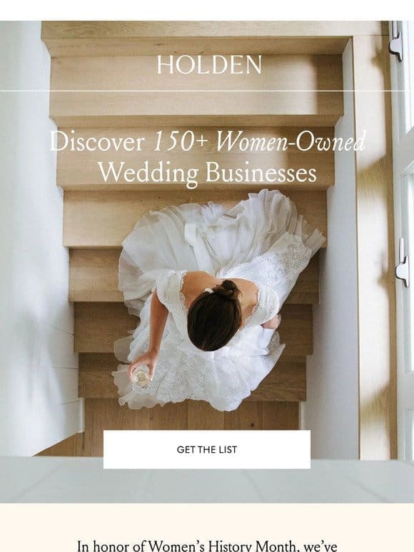 150+ women-owned wedding businesses