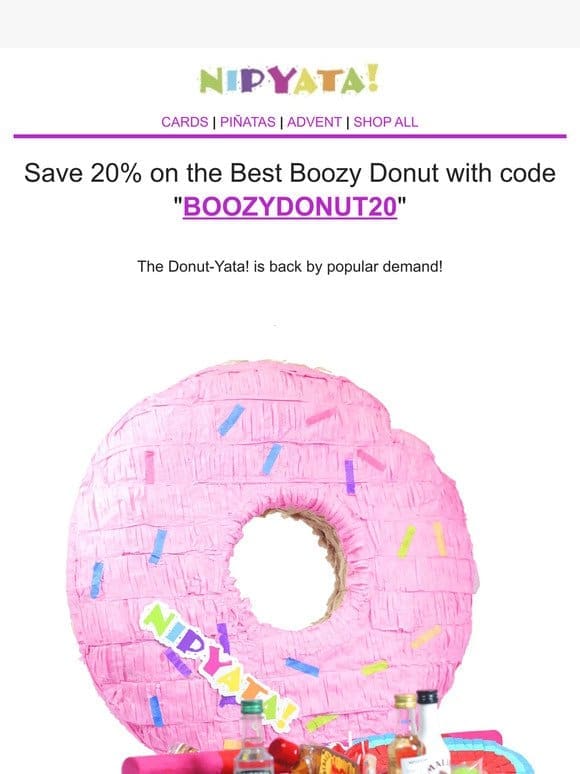 20% Off Donut Yata  ‍♀️