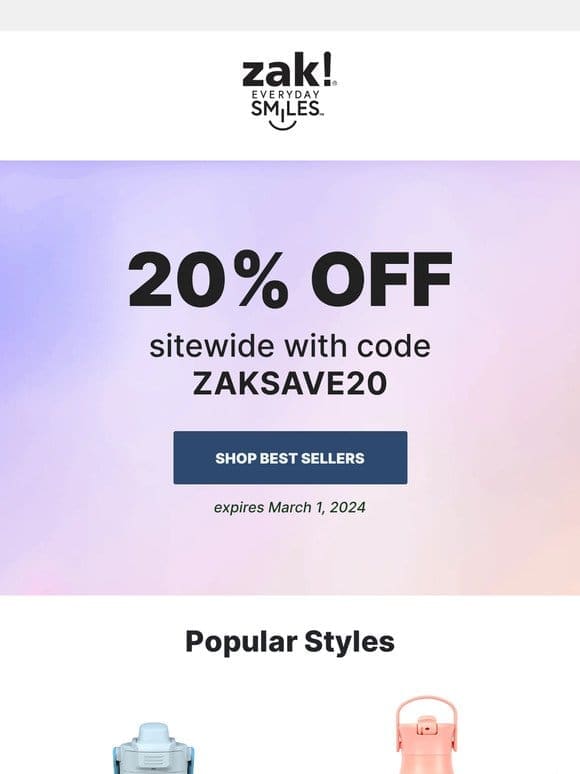 20% Off Everything， Yes， Everything
