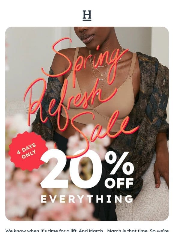 20% off everything + 30% off bundles