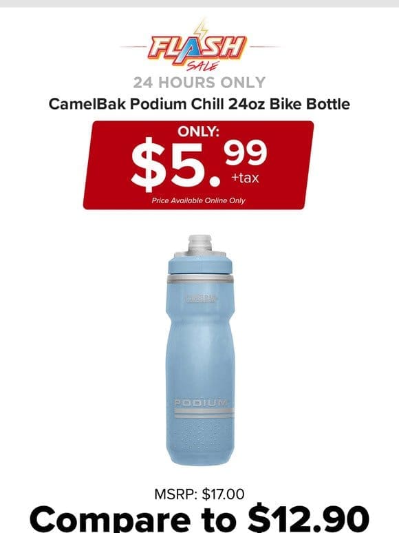24 HOURS ONLY | CAMELBAK WATERBOTTLE | FLASH SALE