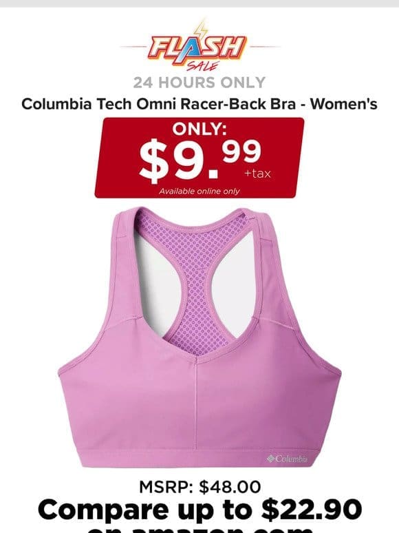 24 HOURS ONLY | COLUMBIA SPORTS BRA | FLASH SALE