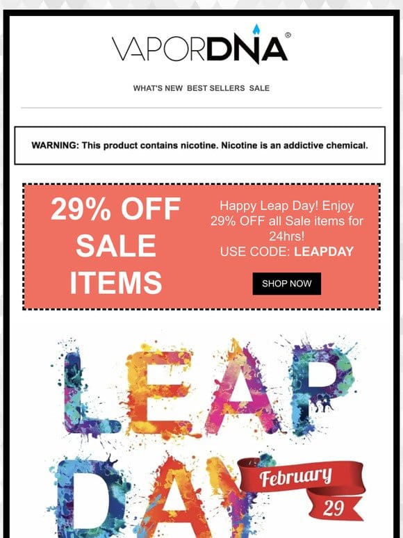 24hrs Leap Day Sale!