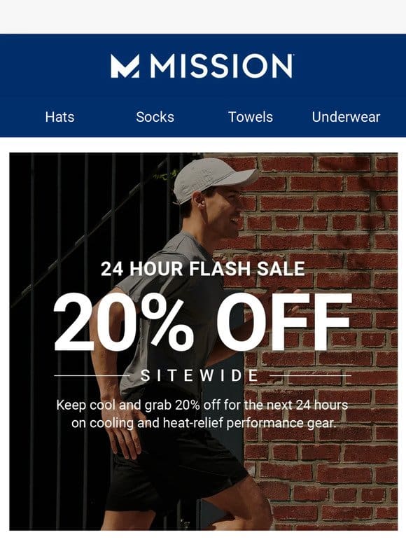 3 HOURS LEFT TO SHOP 20% OFF SITEWIDE