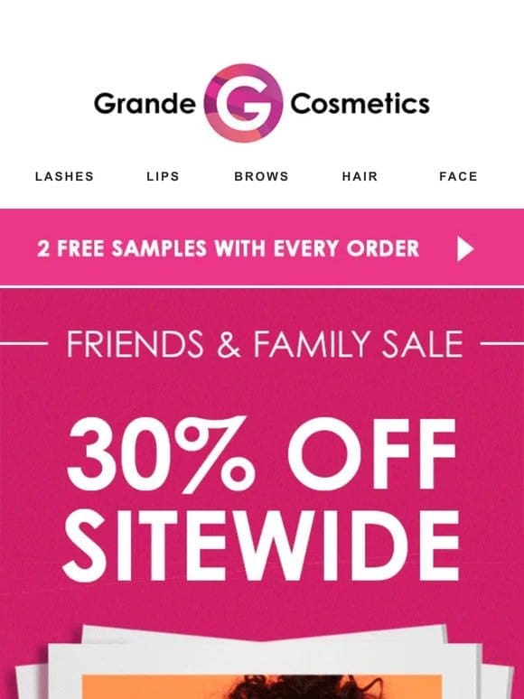 30% OFF SITEWIDE HAPPENING NOW