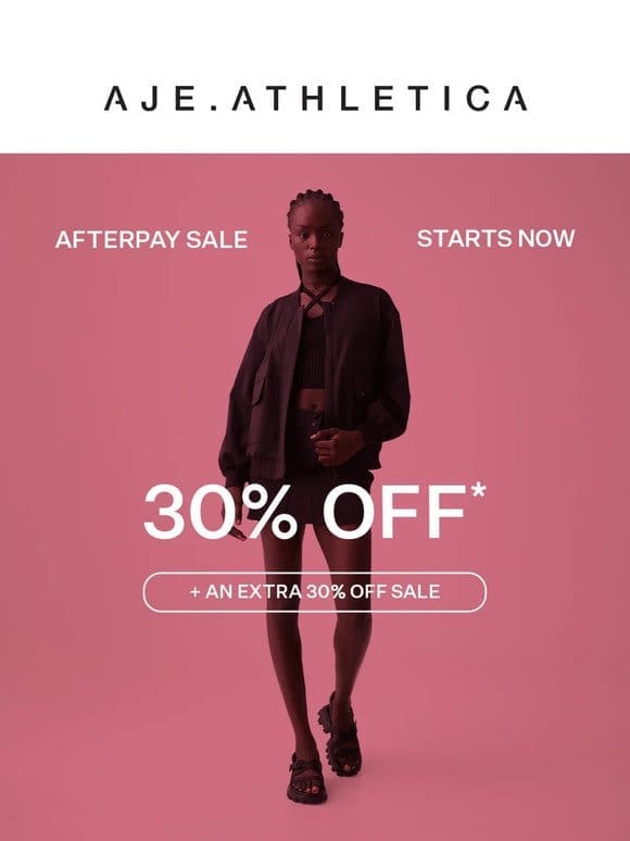 30% Off Is On | The Afterpay Day Sale Is Live