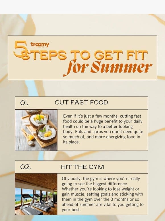 5 Steps to Get FIT for Summer☀️