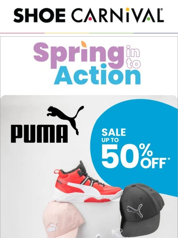 50% off Spring Savings are here!