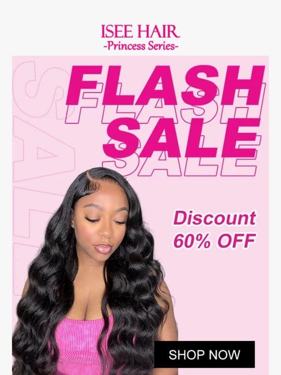 60% OFF Flash Sale Wraps Up Today!