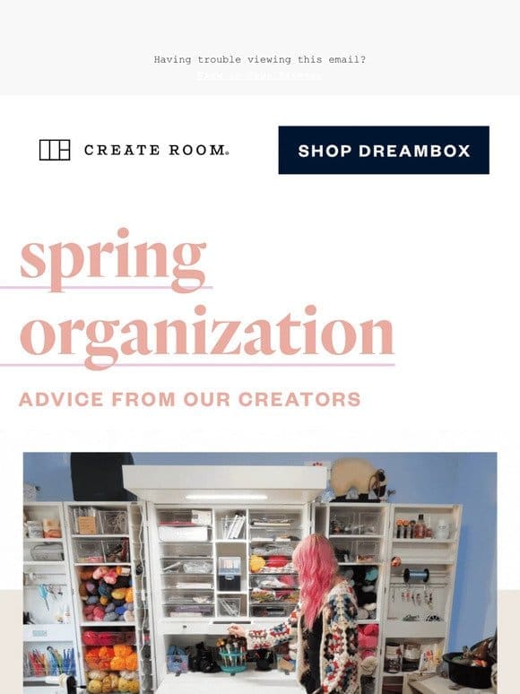 7 Spring Organization Tips