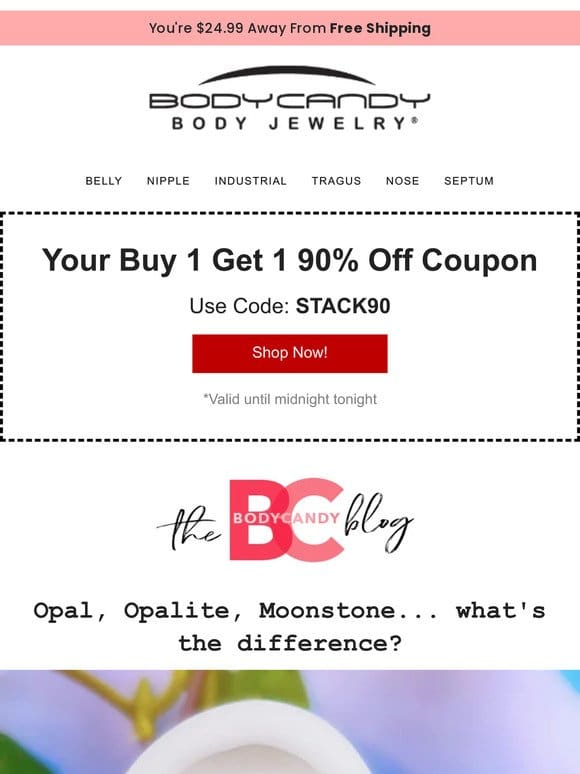 90% Off is BACK