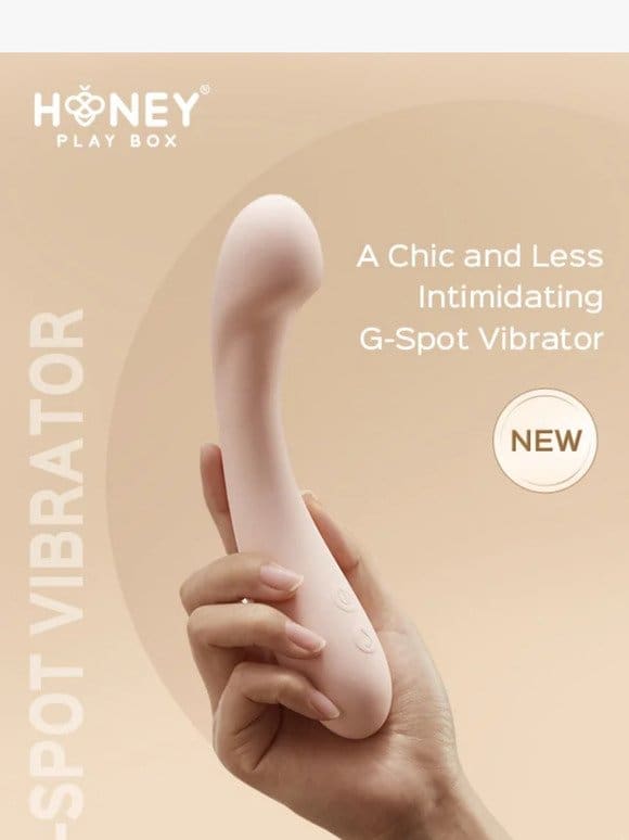 A Chic and Less Intimidating G-Spot Vibrator