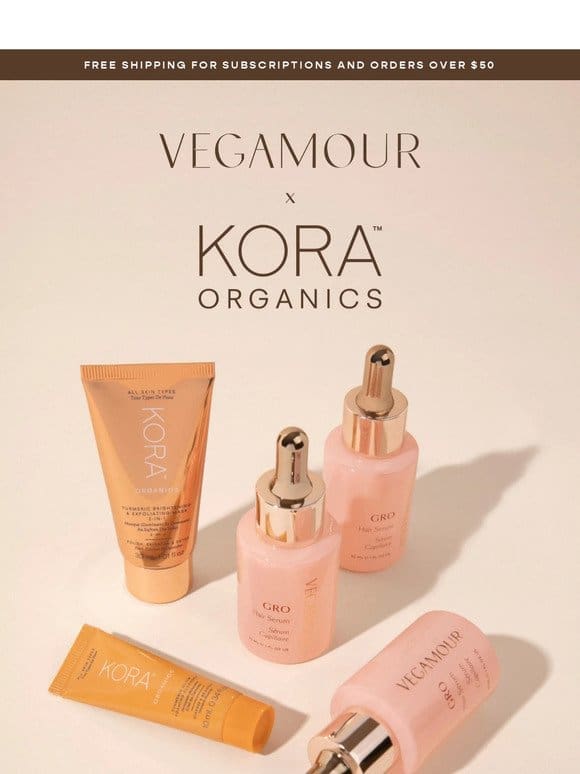 A gift from our friends at KORA Organics