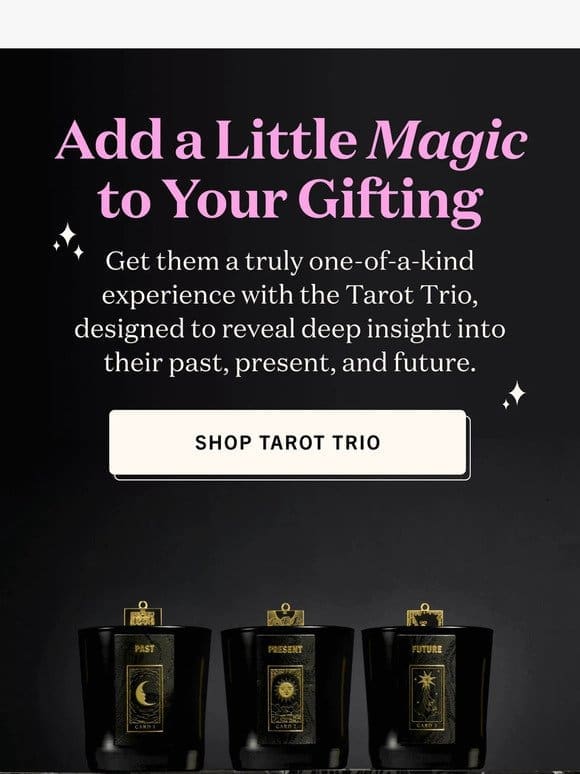Add a little magic to your gifting ✨