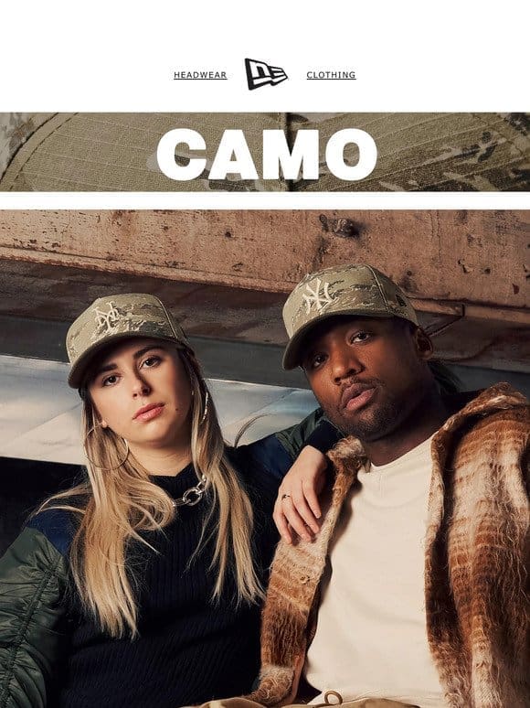 All-New Camo Caps