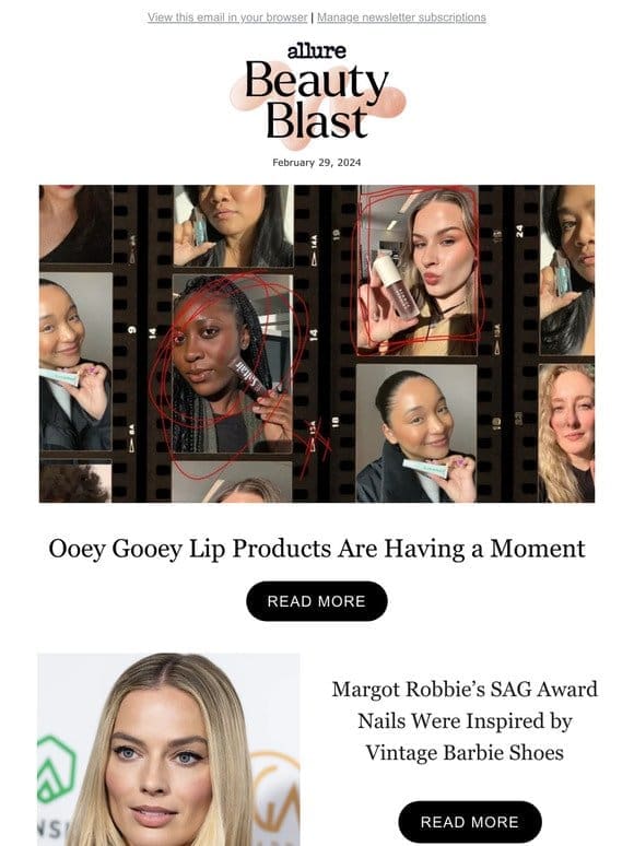 Allure Editors’ Favorite Ooey-Gooey Lip Products