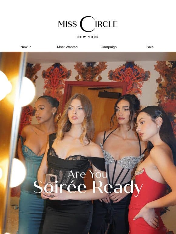 Are You “Soiree Ready” ?