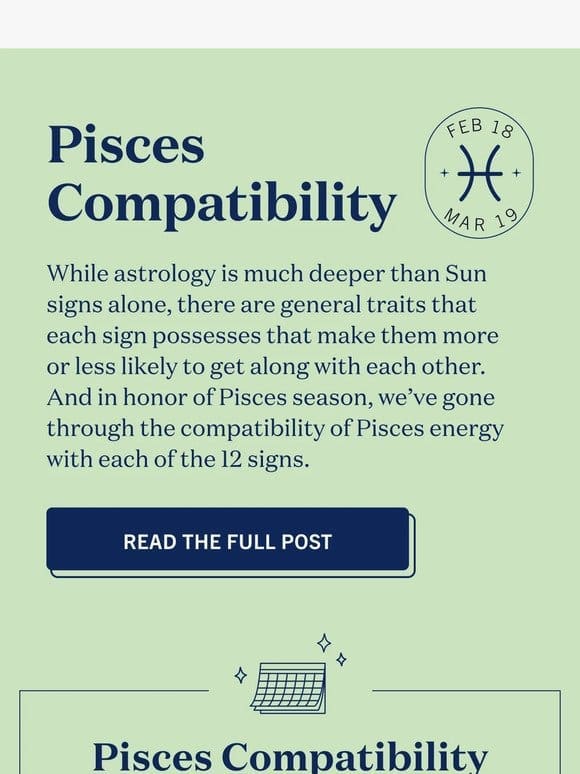 Are you a good match for Pisces?