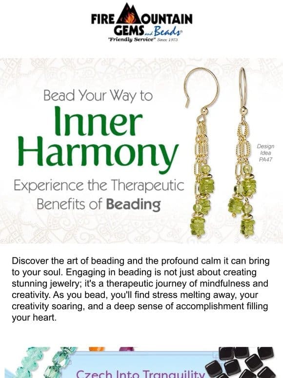 BEAD Your Way to Inner Harmony…