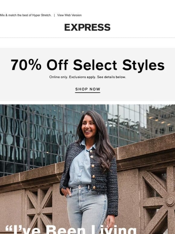 BOGO 50% OFF JEANS | “Tried on and fell in love”