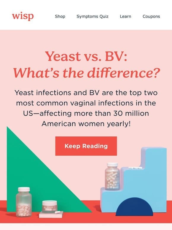 BV or Yeast? Calm Down! Instant Itch Relief treats both