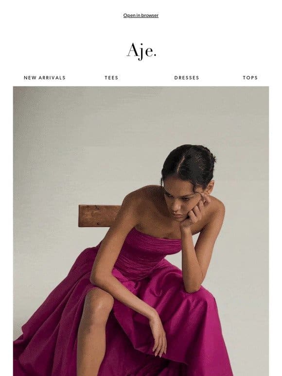 Back In | The Bestselling Violette Bubble Hem Dress