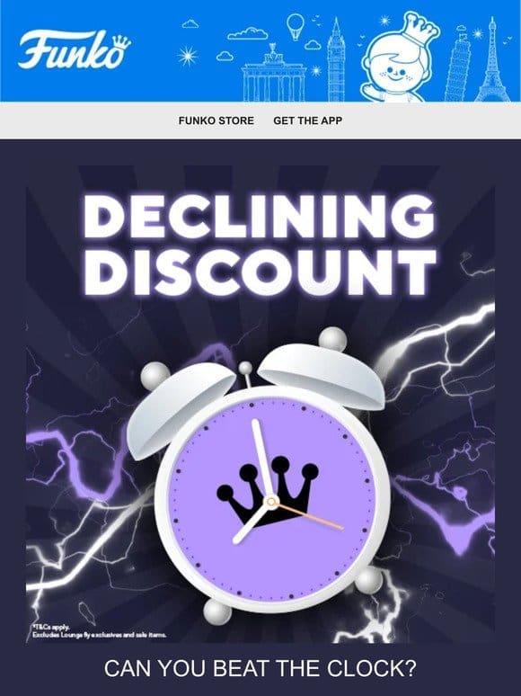 Be quick! Save Now in Our Declining Discount!
