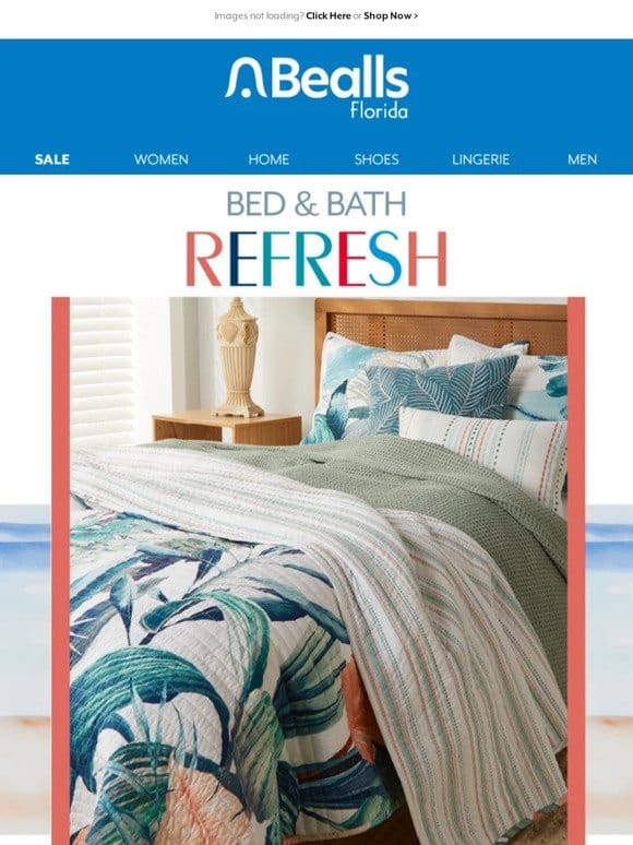 Big savings for your bed & bath refresh!