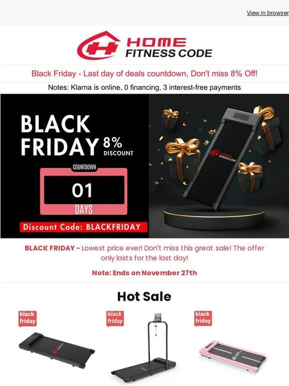 Black Friday – Last day of deals countdown， Don’t miss it!