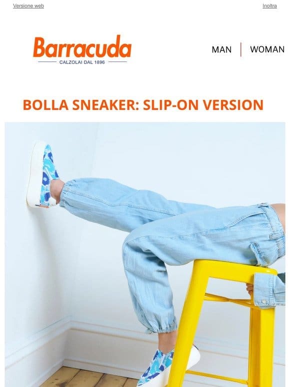 Bolla Sneaker: slip-on version