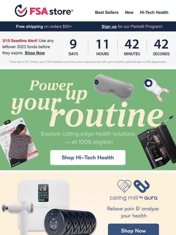 Boost your health with top tech