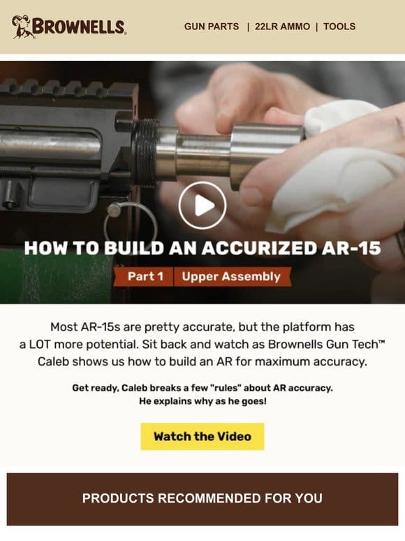 Build your AR-15 for maximum accuracy!