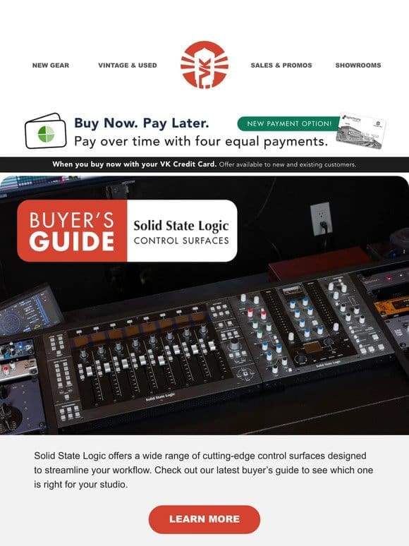Buyer’s Guide: SSL Control Surfaces