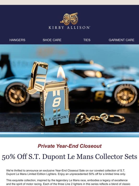 CLOSEOUT: 50% Off S.T. Dupont Le Mans Collector Sets