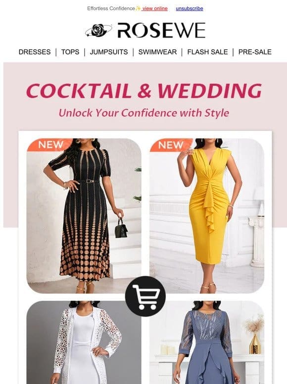 COCKTAIL & WEDDING | DOWN TO $19.99!