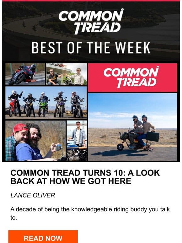 CT Digest: Common Tread turns 10: A look back at how we got here